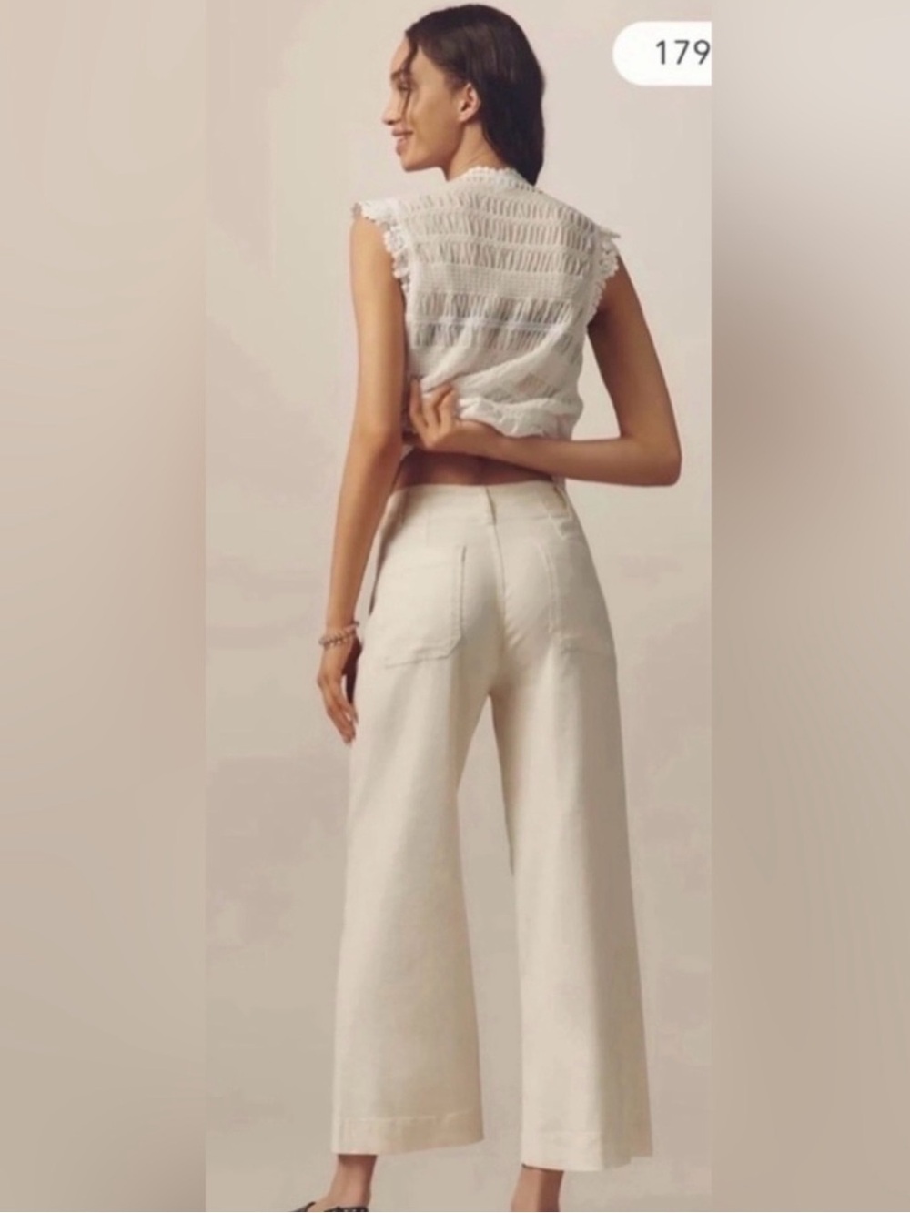 Maeve Colette Wide Leg Pants - Picture 2 of 6